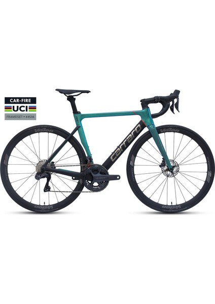 Fire C3.3 Ucı Aero Yol Bisikleti 53 cm 24 Vites Turkuaz-Mat Siyah
