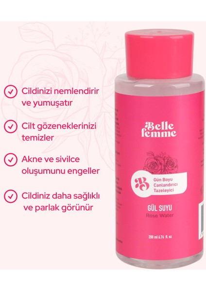 Gül Suyu 200 Ml.