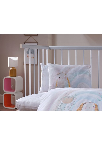 Nakışlı Bebek Nevresim Takımı Little Bunny Bebek - Sarı fırsatları