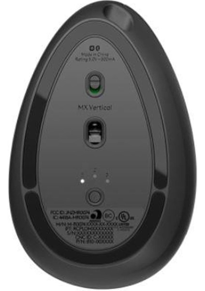 Logıtech Mx Vertıcal 910-005448 Siyah Gelişmiş Ergonomik Mouse