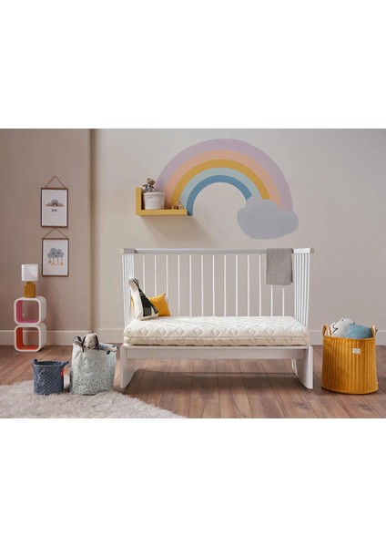 Doqu Home Organik Pamuk Bebek Yatağı 70 x 130 cm