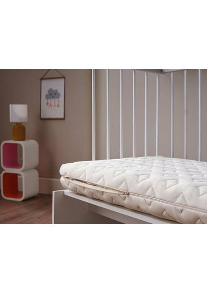 Doqu Home Organik Pamuk Bebek Yatağı 70 x 130 cm