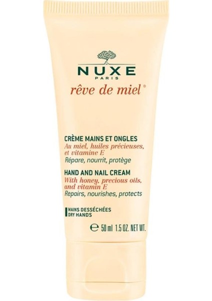 Reve De Miel Crème Mains et Ongles 50 ml - El Kremi