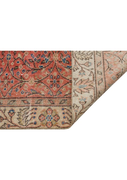 Rengarenk Eskitme El Dokuma Halı 160×275 cm 9893 – Kırmızı fiyatları