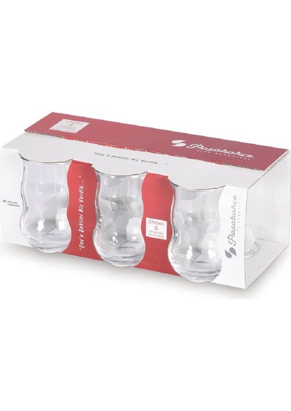 Çiftebelli 6'lı Çay Bardağı 140 cc 42981