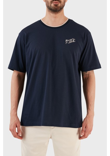 Bisiklet Yaka % 100 Pamuk Regular Fit T Shirt Erkek T Shirt RMM030007037 22020