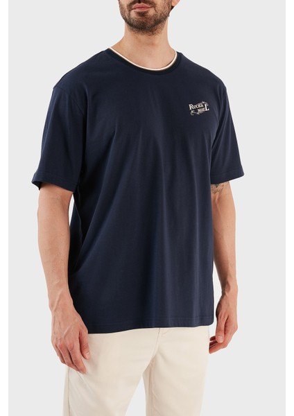 Bisiklet Yaka % 100 Pamuk Regular Fit T Shirt Erkek T Shirt RMM030007037 22020 modelleri