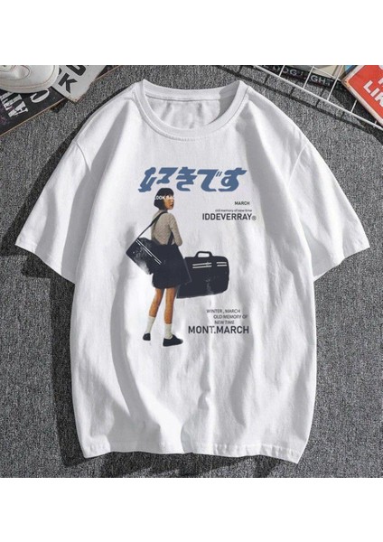 March Iddeverray Beyaz Oversize T-Shirt fiyatları