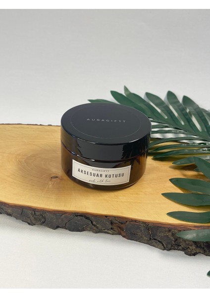 Aksesuar Kutusu Amber Mika Sert Plastik Beyaz Etiketli 250 ml modelleri
