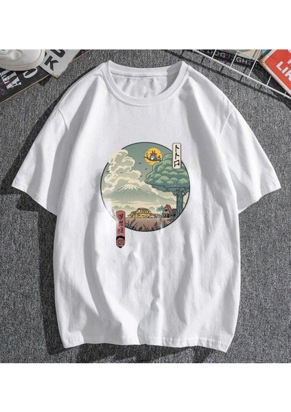 Neighbor'S Ukiyo-E Beyaz Oversize T-Shirt fiyatları