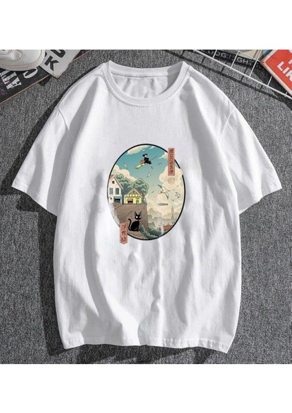 Little Witch Kiki Beyaz Oversize T-Shirt fiyatları