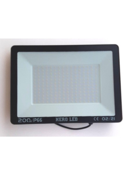 200 W LED Projektör Spot Dış Mekan Beyaz LED Projektör Su Geçirmez 200 W LED Projektör