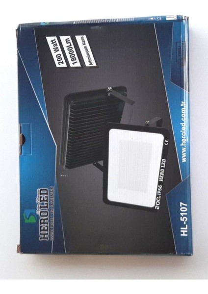 200 W LED Projektör Spot Dış Mekan Beyaz LED Projektör Su Geçirmez 200 W LED Projektör