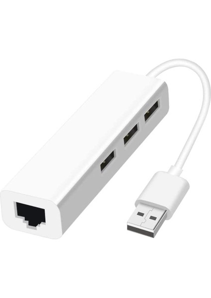 AL-4517 USB Hub Çoklayıcı Ethernet Lan Internet