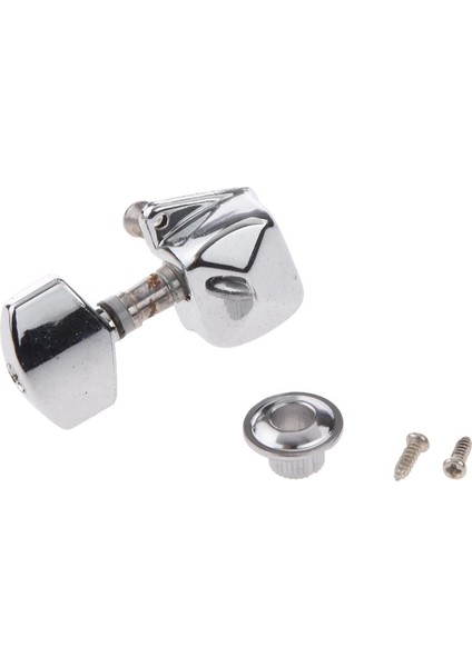 Gümüş Elektrik Akustik Gitar Makinesi Kafa Ayarı Peg W Ferrule Vidalı Set (Yurt Dışından) modelleri
