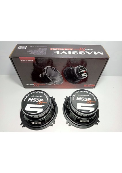 13CM Midrange – Massive 350W 120 Rms Midrange Hoparlör – Massive Prof Midrange