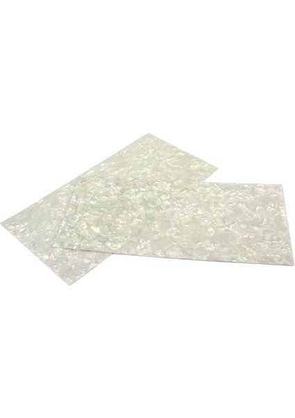 2pcs Diy Gitar Bas Selüloit Boş Sac Kaplama Kabuğu - Beyaz (Yurt Dışından) indirimleri