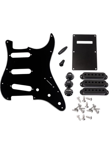 Gitar Pickguard Sss Scratch Protector, Gitar Için Vidalar Arka Plaka (Yurt Dışından)