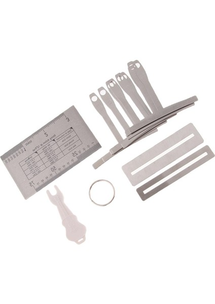 Pin Çekme ile 13 Guar String Action Cetvel Kit Seti Set Luthier Araçları (Yurt Dışından) indirimleri