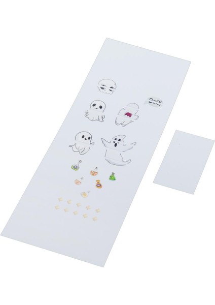 Spectre Shape Ukulele Headstock Sticker Ukulele Müzikal Çıkartma (Yurt Dışından) fırsatları