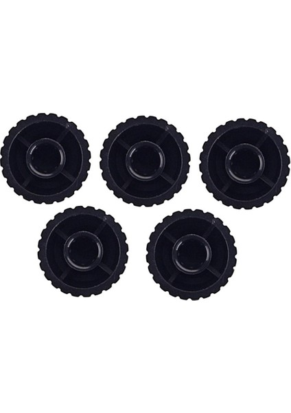 5x Siyah Gitar Amp Kontrol Düğmeleri W/ (Yurt Dışından) fırsatları