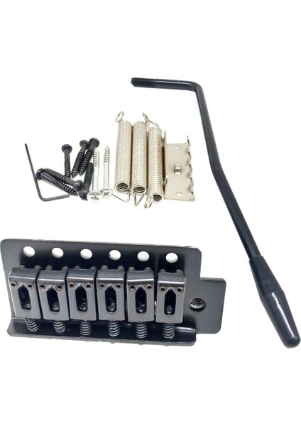 St Gitar Için Gitar Köprüsü 6 Dizeler Güçlü Siyah (Yurt Dışından)