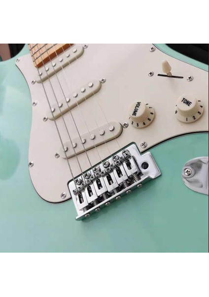 St Gitar Için Gitar Köprüsü 6 Dizeler Güçlü Siyah (Yurt Dışından)