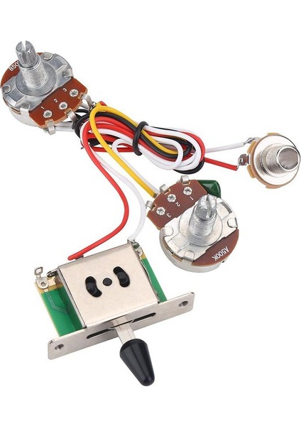 Elektro Gitar Kablo Demeti Prezi Kiti 3 Yollu Anahtarı 500 K Tencere 1T1V Parçası (Yurt Dışından) fiyatları