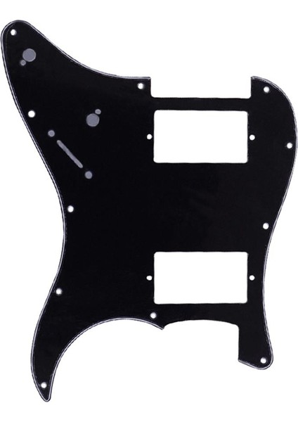 2ply Elektro Gitar Seç Koruyucu Çizik Tabak 11 Delik Dıy Aksesuar Siyah (Yurt Dışından) fiyatları