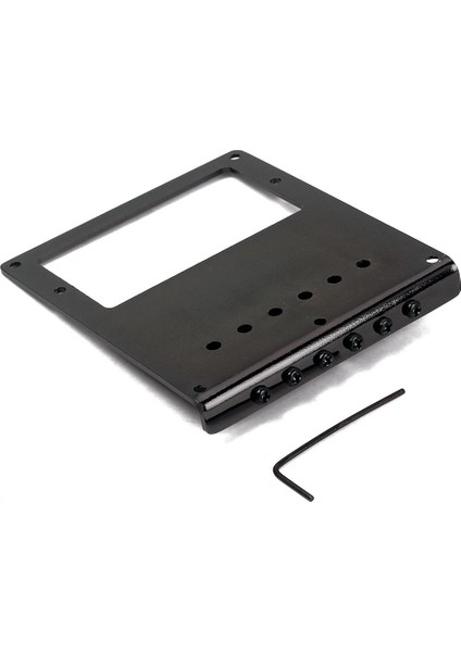 Metal Elektro Gitar Köprüsü Gitar Humbucker Siyah Için 6 Kare Eyer (Yurt Dışından) fırsatları