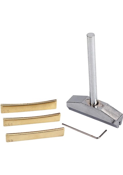 3pcs Gitar Fret Press Caul Ekleme Pirinç Kıvırcık Pres Caul Ekleme (Yurt Dışından)