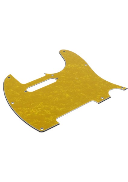 Gitar Pickguard Elektro Gitar 22X19CM Sarı (Yurt Dışından)