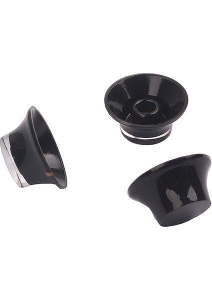 Elektro Gitar Hız Kontrol Knobs Çan Kombss Gitar Bas Siyah Için (Yurt Dışından)
