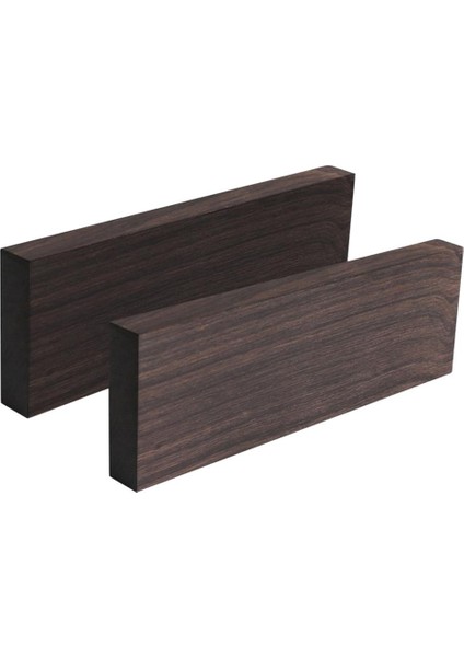 2 Adet Müzik Enstrümanı Tutağı Için Abanoz Boş 3/8 x 1-1/2 x 5 " (Yurt Dışından)