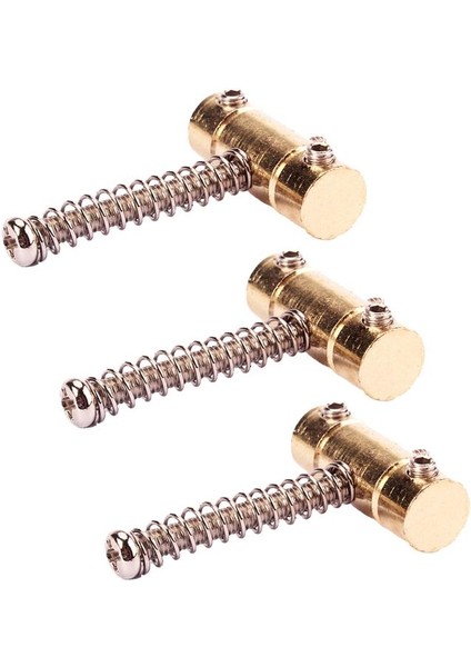 Caster Pratik Için 3 Pirinç Standart Eyer Paketi (Yurt Dışından)