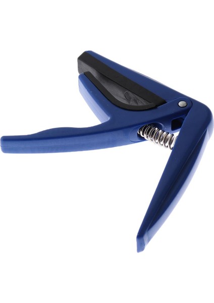 Taşınabilir Anahtar Ayar Hızlı Değiştirme Kelepçesi Capo 4 String Guitar Lovers Mavi (Yurt Dışından)