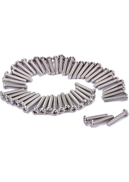 Evrensel Demir Montaj Vidaları Gitar Köprüsü Eyer Vidaları 17 x 3mm 50PCS (Yurt Dışından) fırsatları