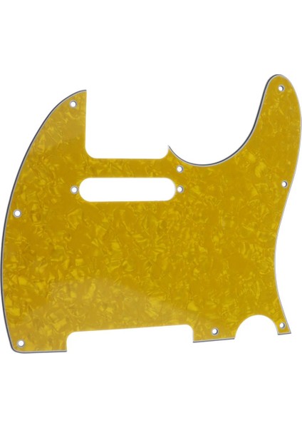 Gitar Pickguard Elektro Gitar 22X19CM Sarı (Yurt Dışından)