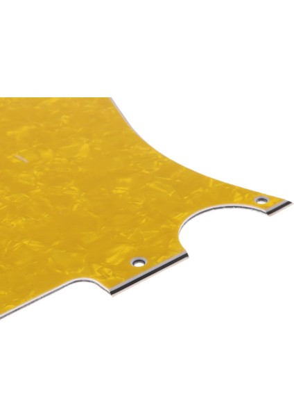 Gitar Pickguard Elektro Gitar 22X19CM Sarı (Yurt Dışından)