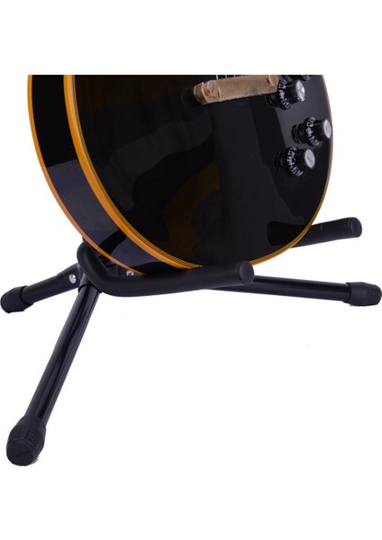 1 Adet Bas Gitar Standı Tutucu Katlanır Standı Gitar Destek Gitar Parçaları (Yurt Dışından)