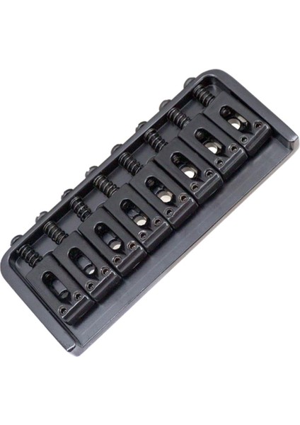 8-String Electric Guitar Accs Sabit Tip Köprü Eyer W/ Vida Anahtarı Siyah (Yurt Dışından) fırsatları