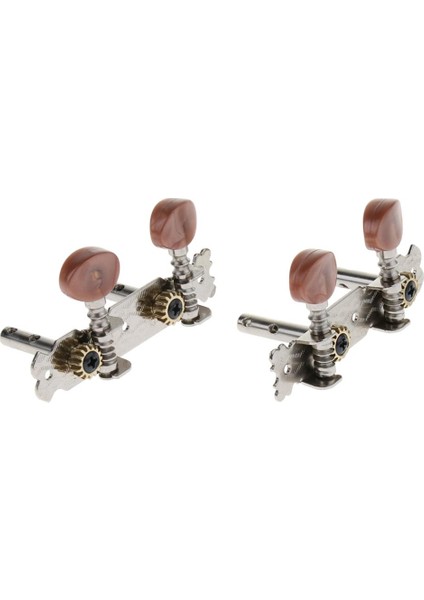 4pcs String Tuning Pegs Makine Kafası Kahverengi Ukulele Değiştirmeleri (Yurt Dışından) fiyatları