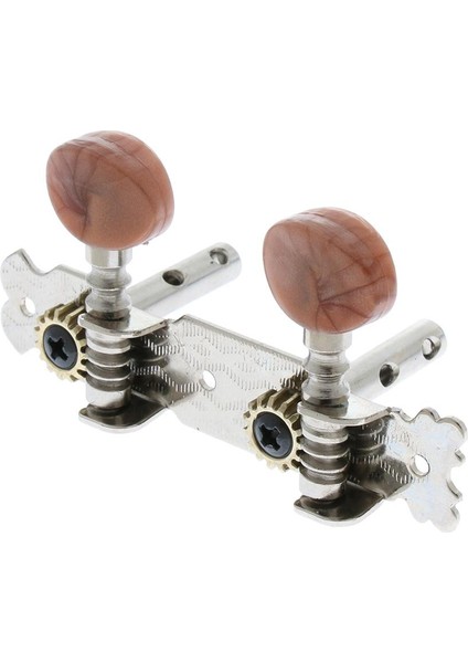 4pcs String Tuning Pegs Makine Kafası Kahverengi Ukulele Değiştirmeleri (Yurt Dışından) modelleri