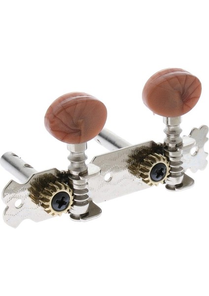 4pcs String Tuning Pegs Makine Kafası Kahverengi Ukulele Değiştirmeleri (Yurt Dışından) fırsatları