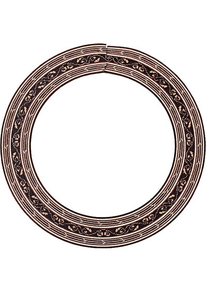 Gülağacı Klasik Gitar Ses Deliği Kakmı Kendinden Yapışkan 88MM (Yurt Dışından)