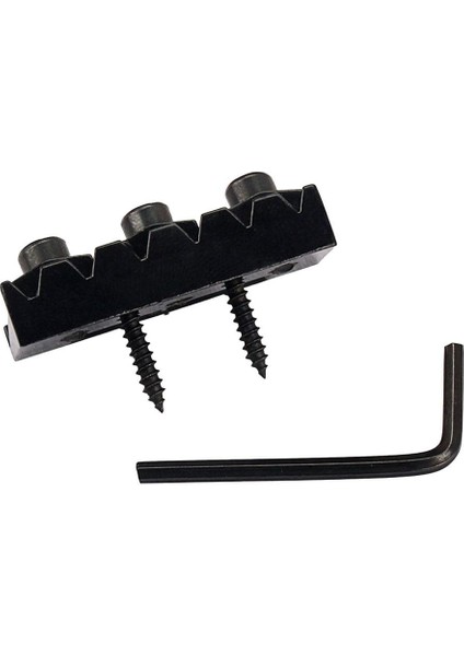 42MM Çinko Alaşımlı Gitar Kilitleme Somun Stresi Kilit Allen Anahtar Siyah (Yurt Dışından) modelleri