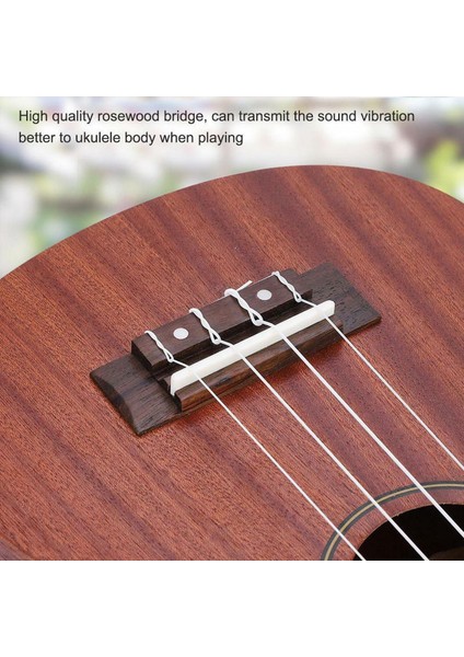 21/23/26 '' Gitar Bas Aksesuarları Için 4 Telli Gül Ağacı Ukulele Köprüsü 26INCH (Yurt Dışından) modelleri
