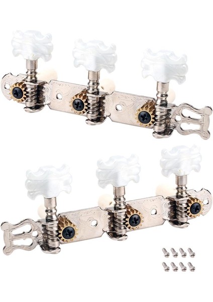 1 Set Klasik Gitar Dizesi Ayarlama Pegs Makine Başlıkları Anahtarları (Yurt Dışından)