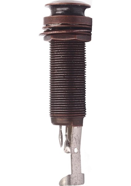 6.35MM 1/4 "stereo Çıkış Uç Pimi Bakır Jack Soket Fişi Gitar (Yurt Dışından) modelleri