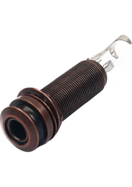 6.35MM 1/4 "stereo Çıkış Uç Pimi Bakır Jack Soket Fişi Gitar (Yurt Dışından) indirimleri